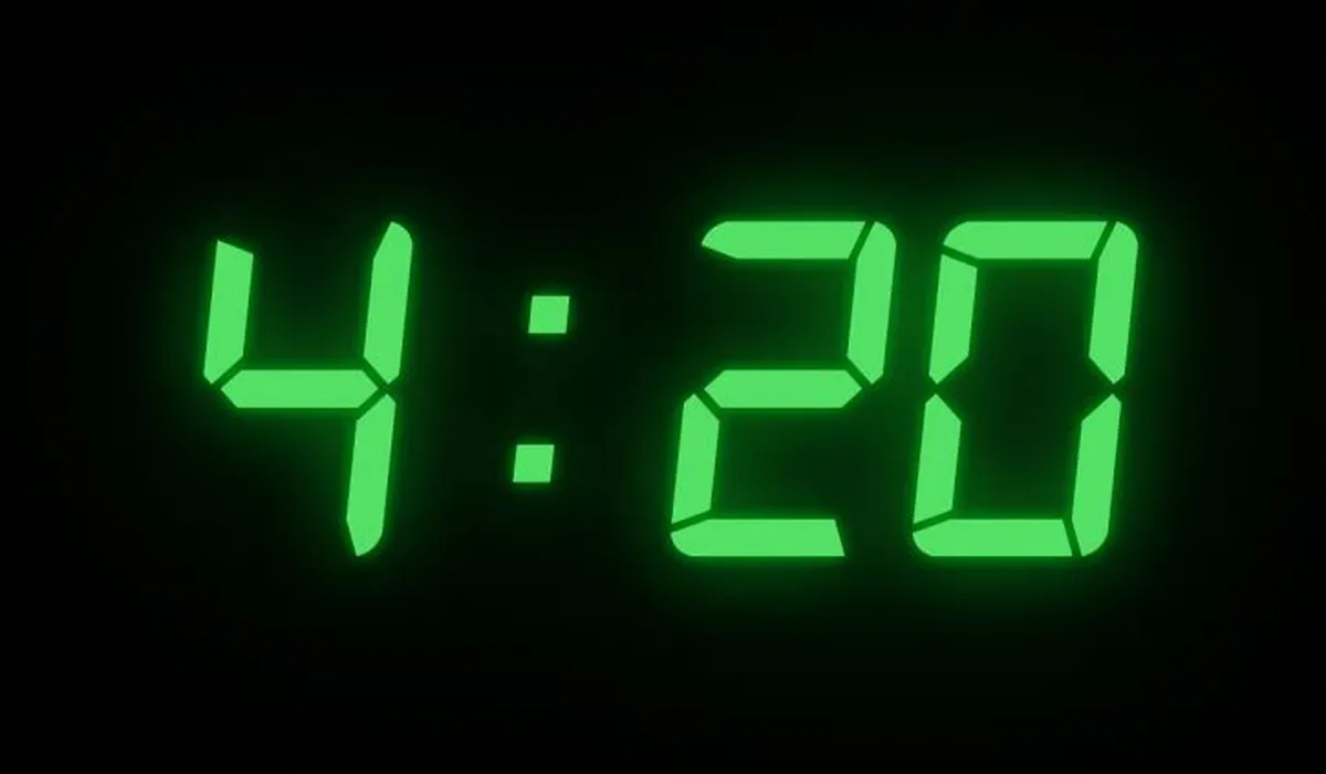 ¿Por qué está en tendencia 4:20?