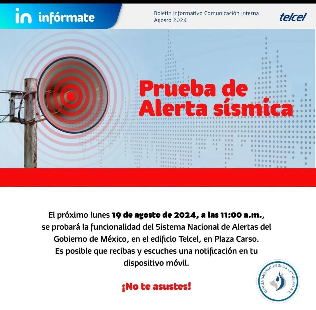 Este lunes 19 de agosto, PC hará pruebas de la alerta sísmica en celulares; podría sonar el tuyo