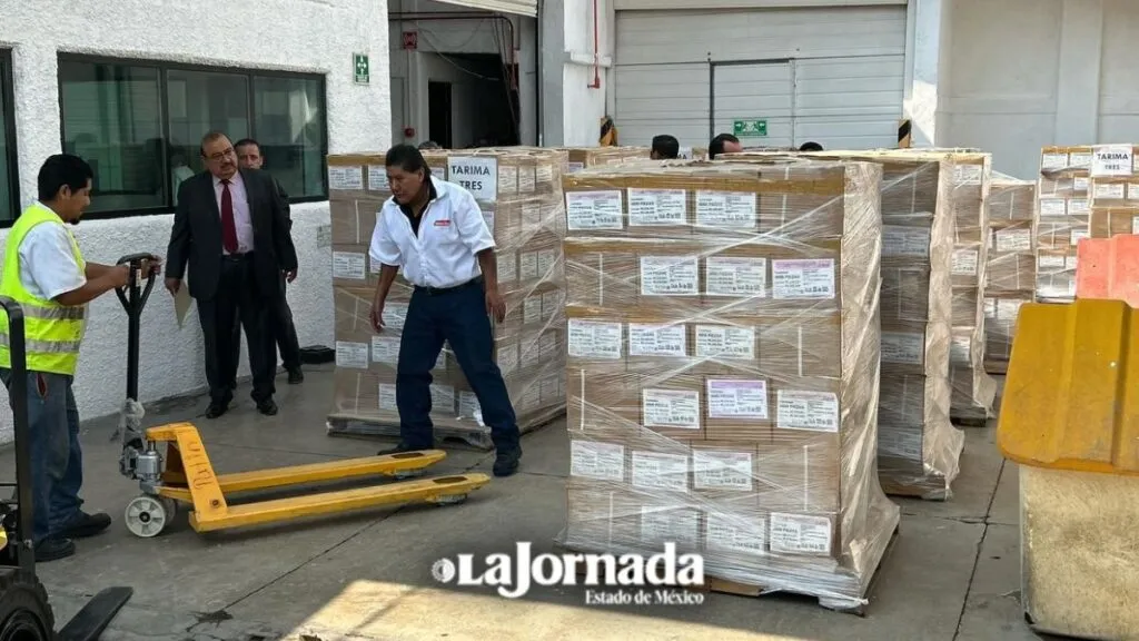 IEEM inicia distribución de 51 millones de boletas para la elección judicial