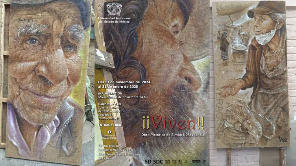 Artista rinde homenaje a los ancianos de México con la exposición “¡¡Viven!!”
