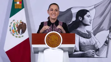 La presidenta respondió a cuestionamientos sobre las madres buscadoras tras la visita del Pato Merlín a Palacio Nacional.