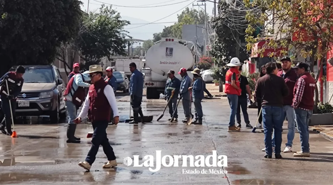 Tultitlán: Más de 50 viviendas afectadas por inundación, siguen sin agua potable