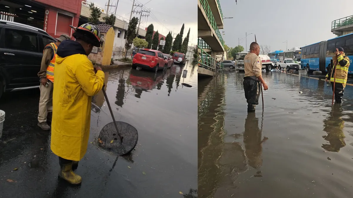 Ecatepec se declara en alerta máxima por lluvias