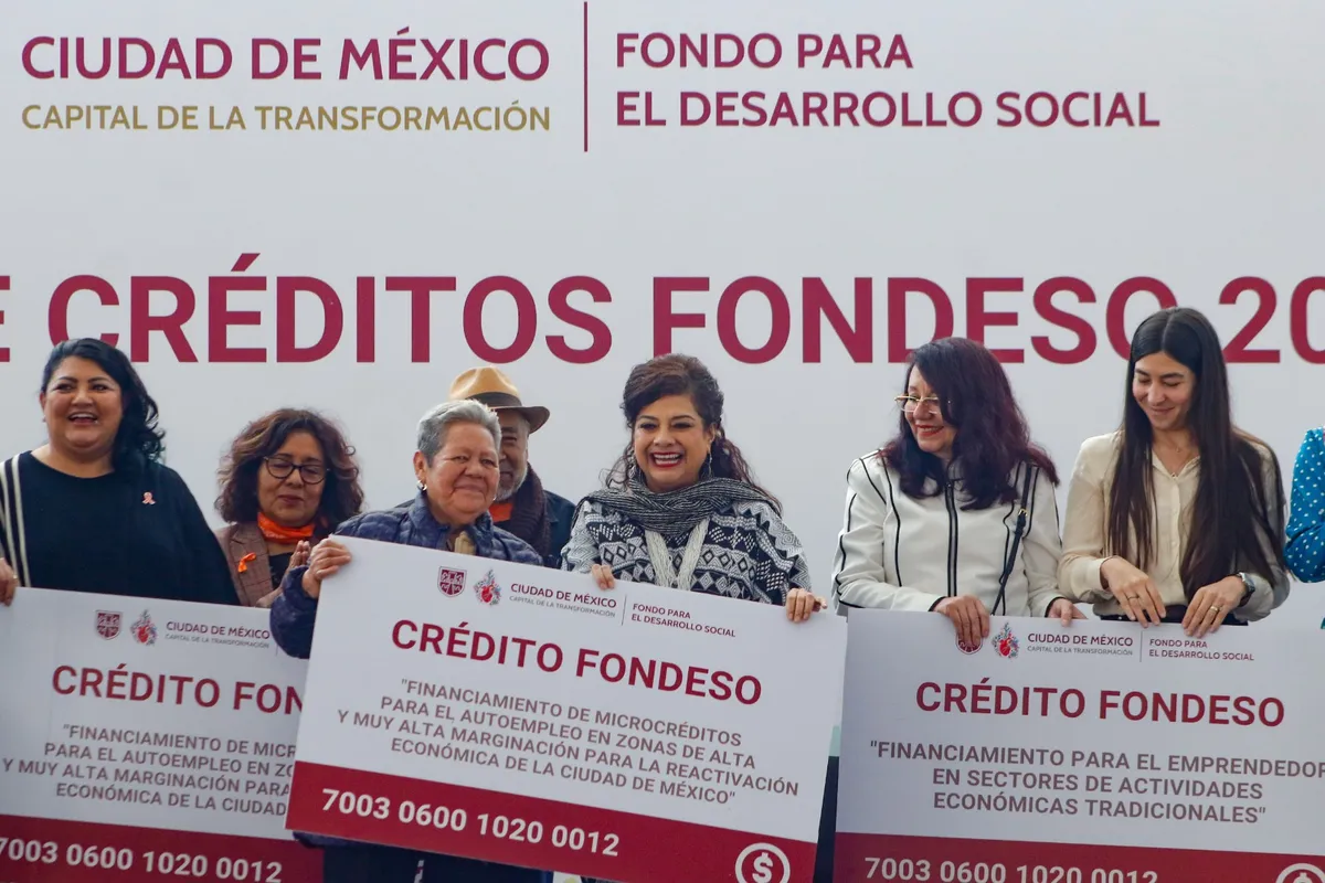 Clara Brugada arranca programa de créditos para emprendedores