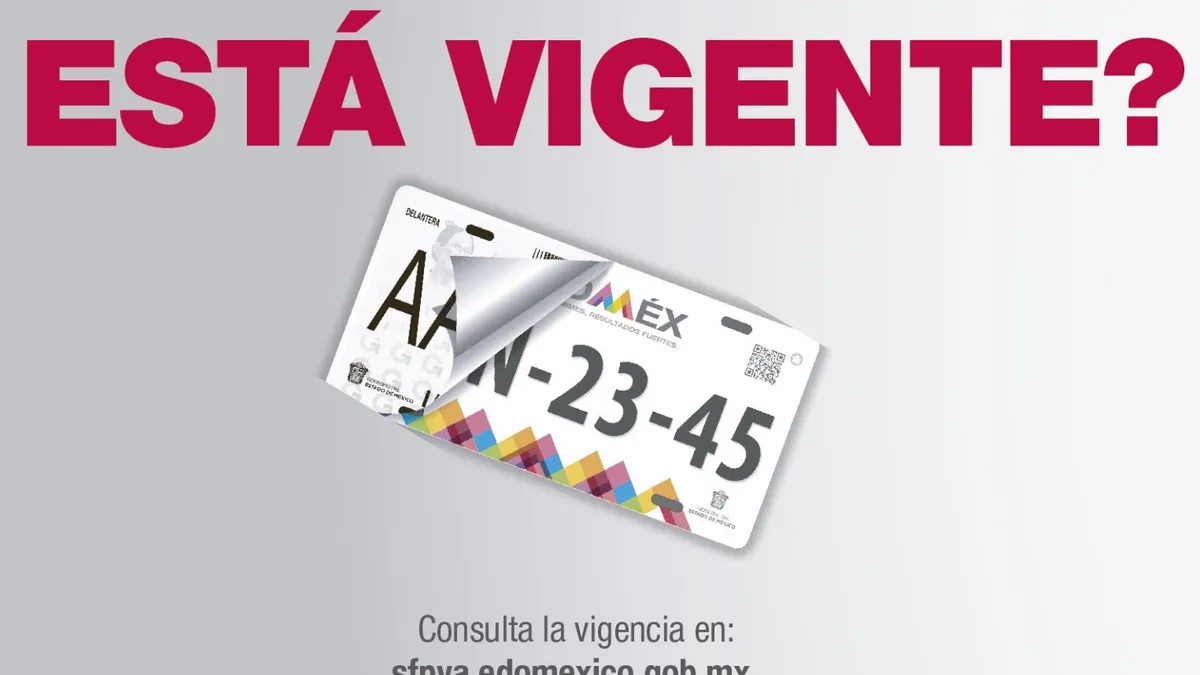 Si tienes un auto con placas del Estado de México y las obtuviste en el 2016 o antes, entonces estás obligado a realizar el cambio. Foto: Captura