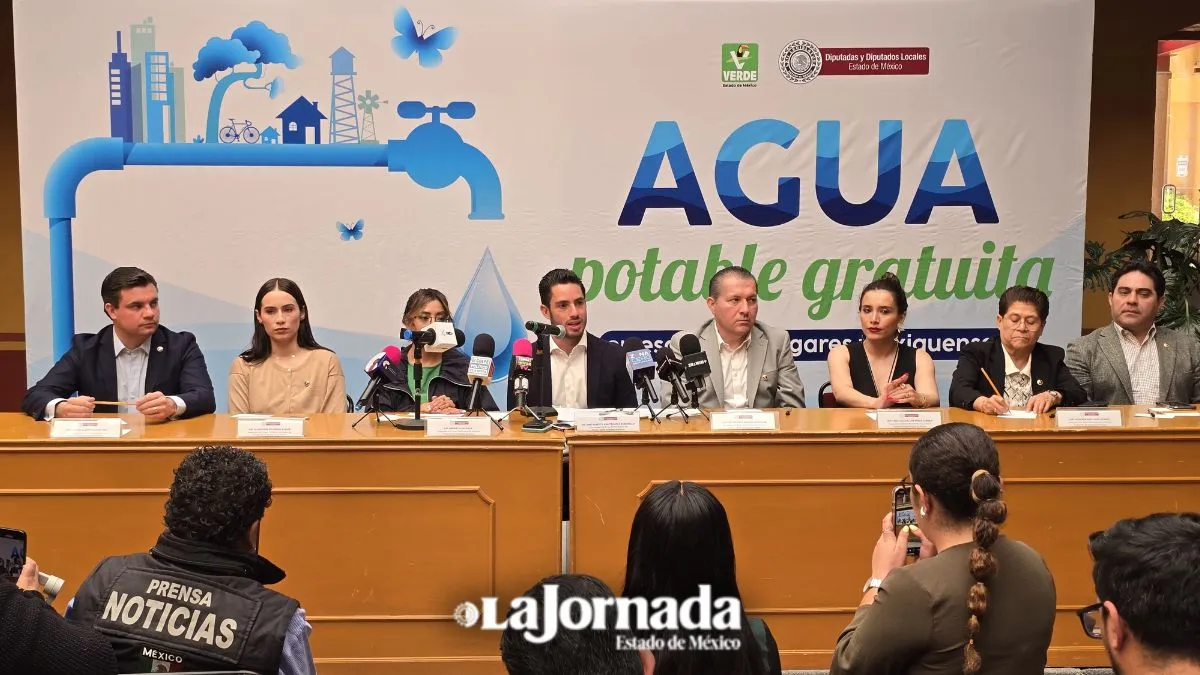 PVEM plantea instalar 3 mil sistemas de purificación de agua en escuelas
