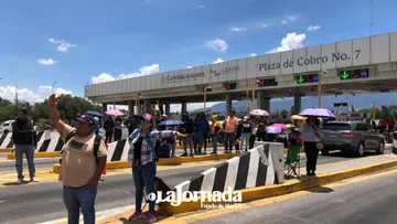 CNTE libera casetas en Edomex y permite paso gratuito
