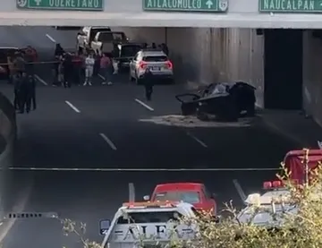 Accidente en Alfredo del Mazo deja una persona sin vida en Toluca