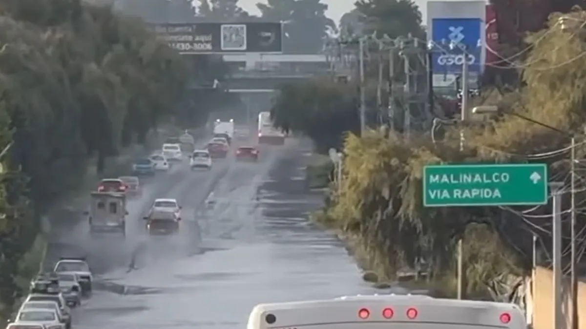 Carretera Toluca-Tenango continúa inundada
