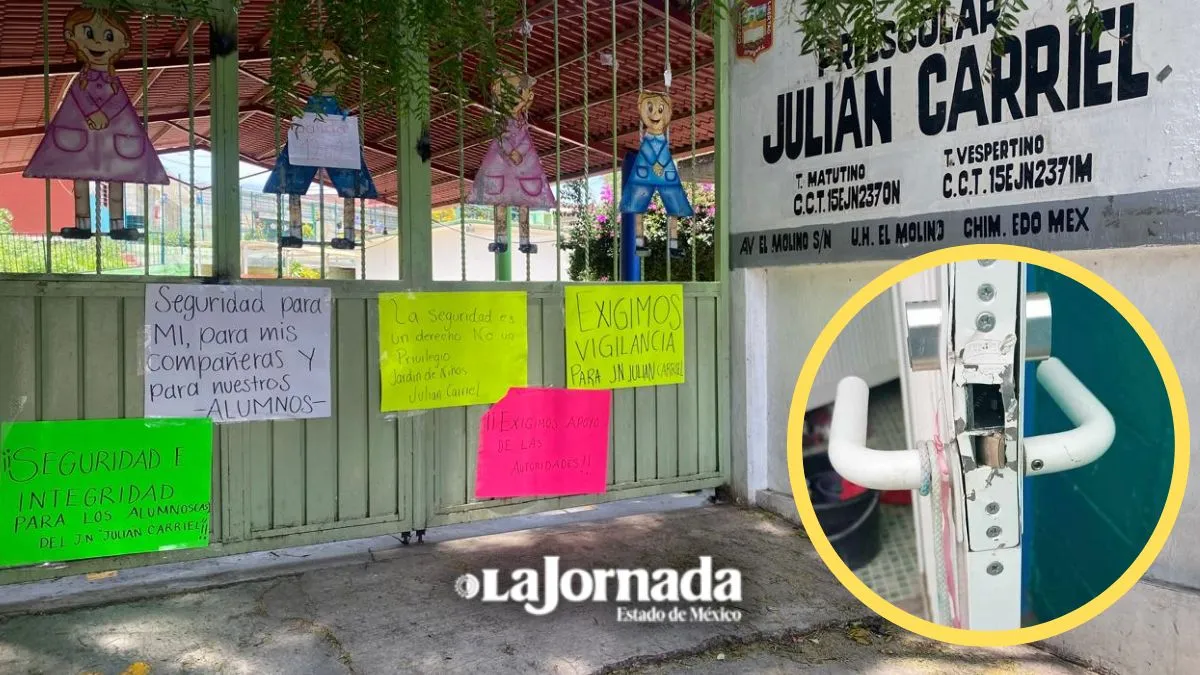 Docentes del oriente del Edomex hacen guardia en escuelas para evitar robos