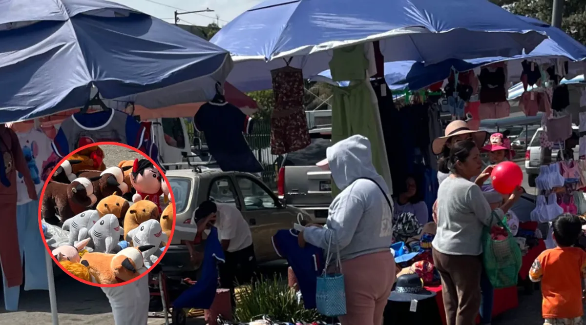 Comercio informal en Toluca reporta repunte del 30 por ciento en ventas por el Día del Niño