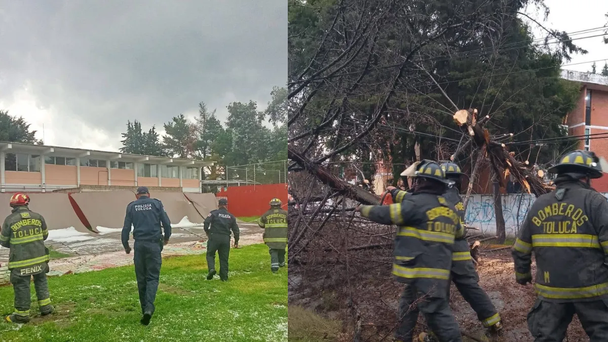 Lluvias generan encharcamientos en distintos puntos del Edomex