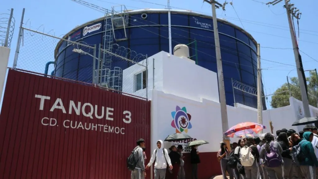 Mega Tanque terminará con escasez histórica de agua en Ciudad Cuauhtémoc