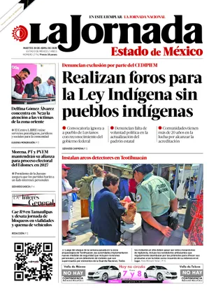 La Jornada Edomex | 28 de abril de 2026