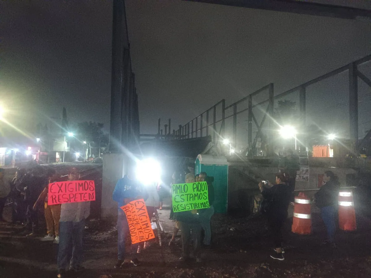 Tultepec: Obras del Tren Suburbano se mantienen suspendidas