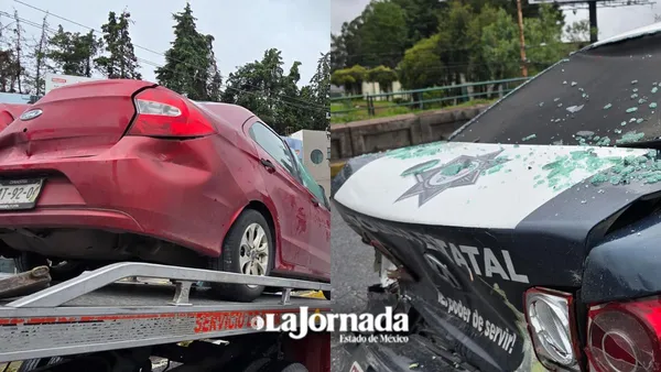 Accidente en Paseo Tollocan provocan congestionamiento vial