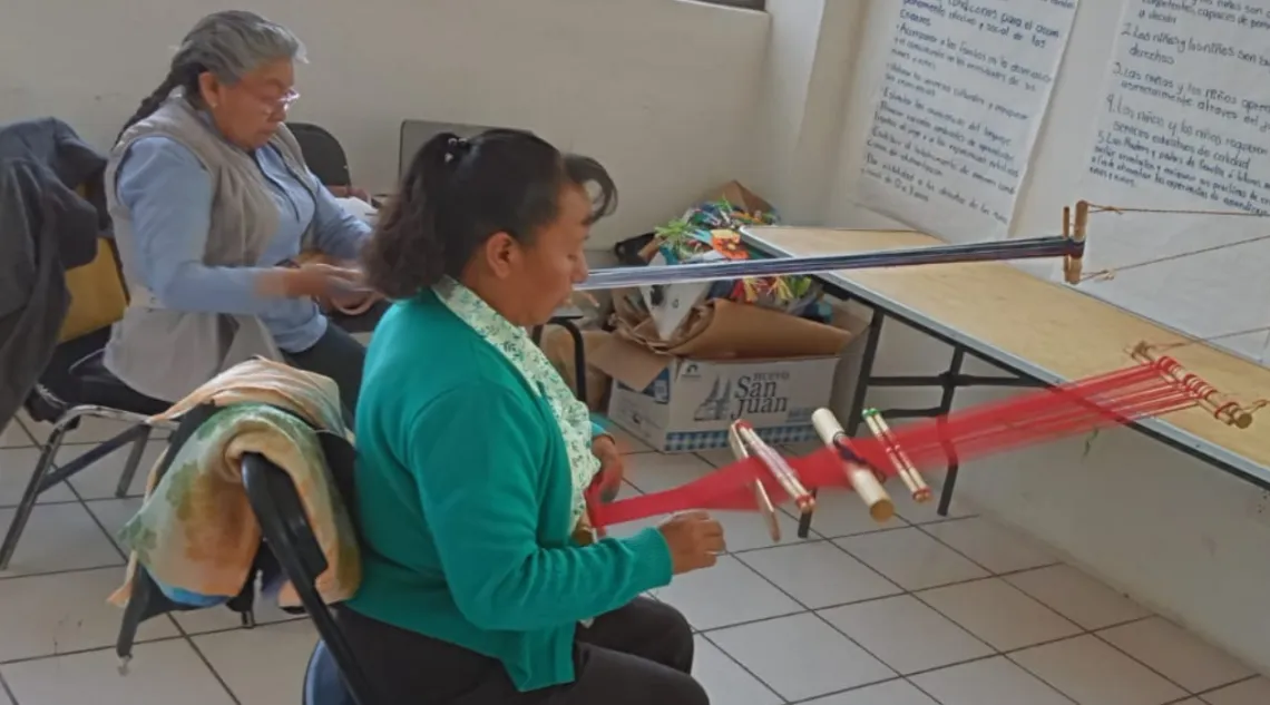 Casa de Cultura Xonacatlán: Invita al taller de telar de cintura