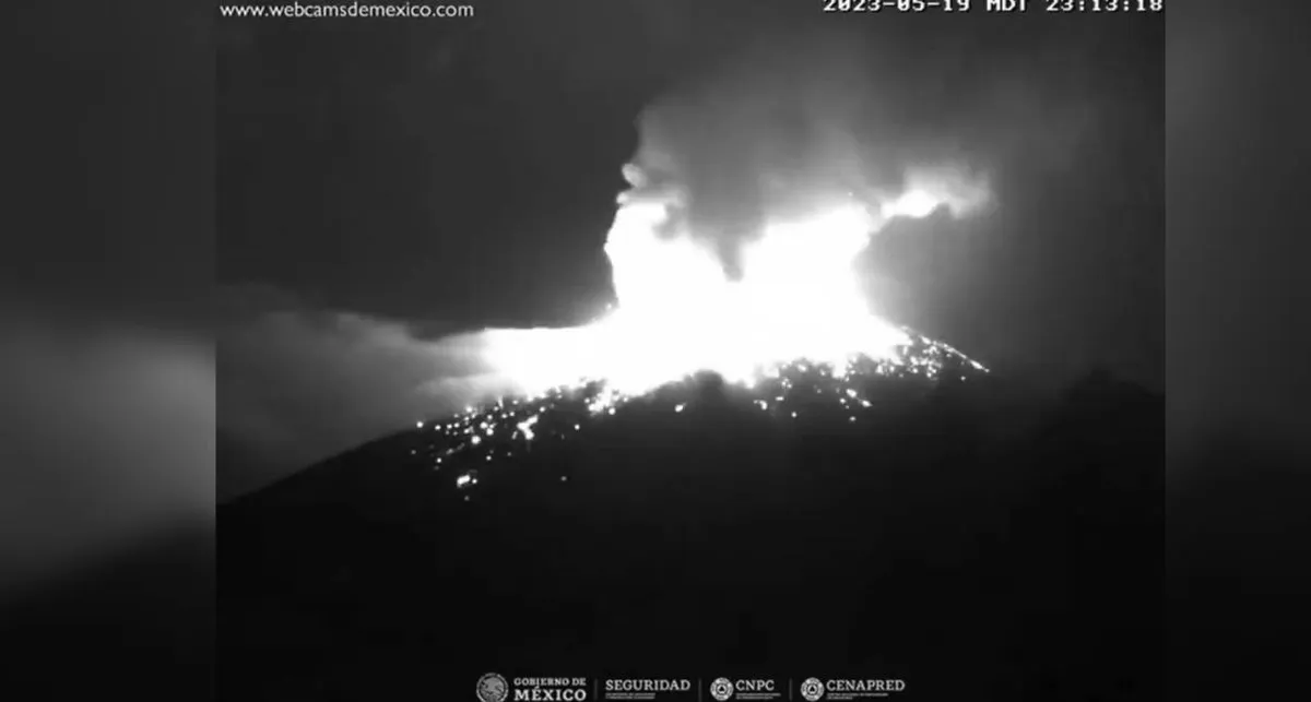 Elevan a alerta del Popocatépetl a amarillo fase 3