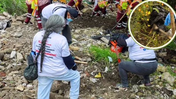 Sierra de Guadalupe: Localizan 10 restos humanos en primera semana de búsqueda