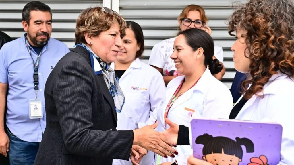 Delfina Gómez visita ISSEMyM Ecatepec tras fuga de vapor