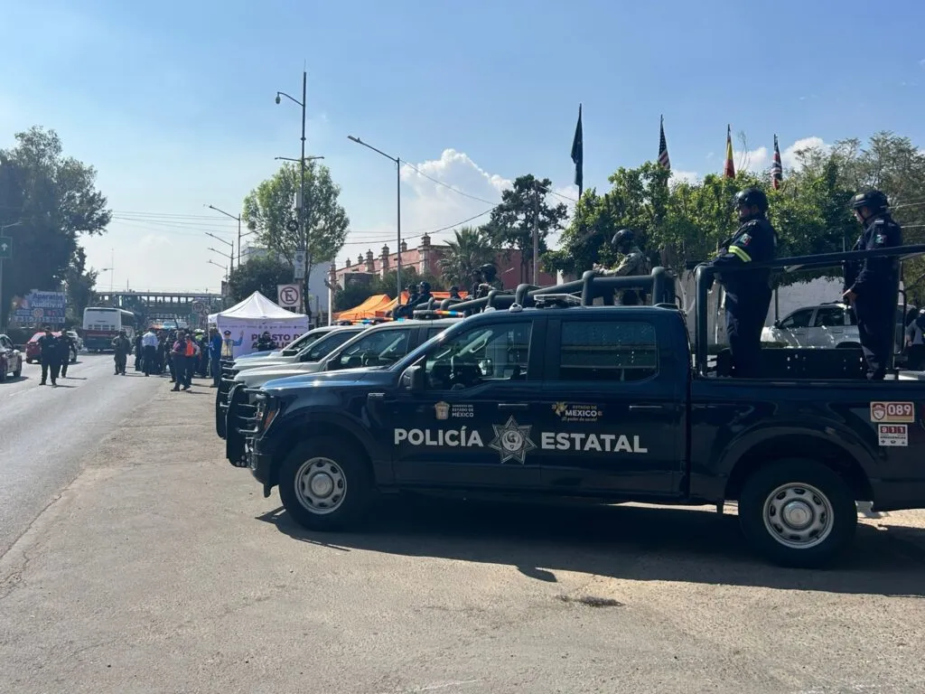 Despliegan operativo especial para peregrinos guadalupanos en Ecatepec y Texcoco
