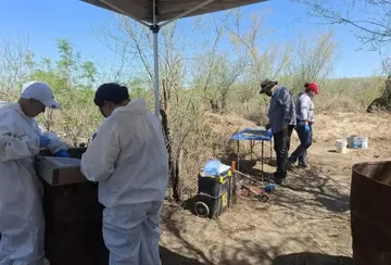 La misma corresponde a una obra negra de la sucursal de una empresa de funerales.