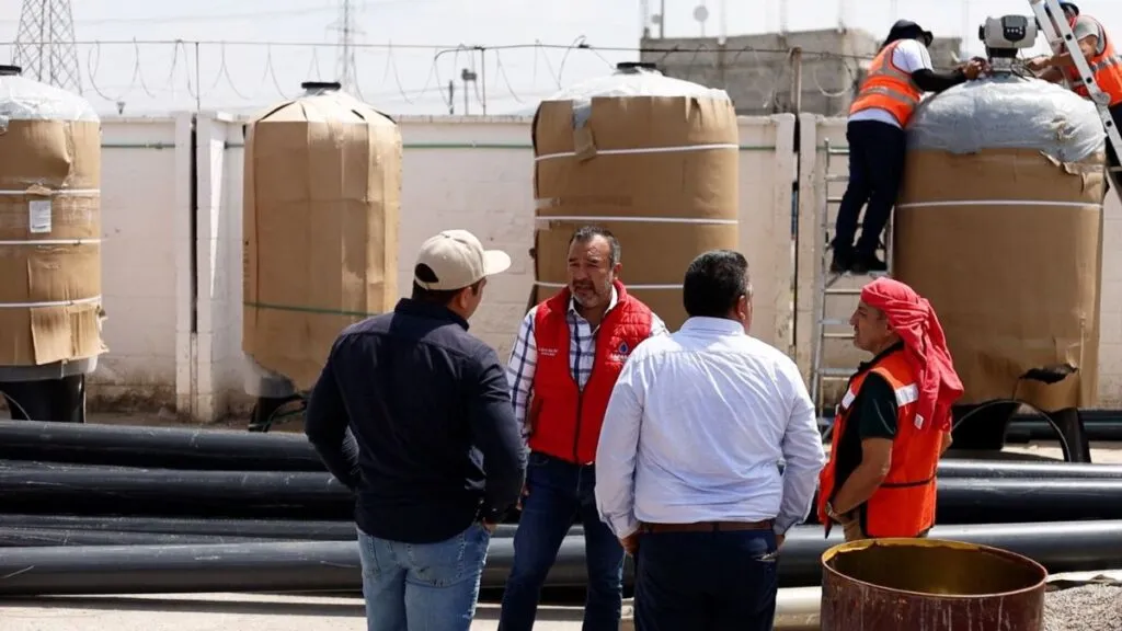 Autoridades detectan alta concentración de minerales en pozo de Coacalco