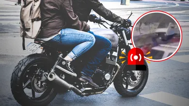 Captan en video a dos ladrones armados asaltando a un cuentahabiente de BanCoppel en Iztacalco.