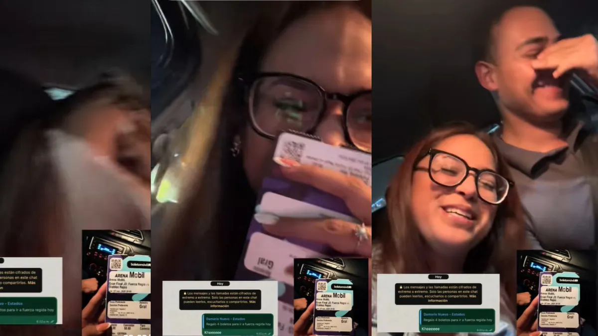 [VIDEO] Mujer confunde boletos para Fuerza Regia en lugar de Fuerza Regida
