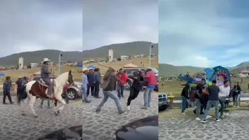 Video: Comerciantes de la marquesa golpean a clientes por pedir su cambio