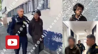 VIDEO de la detención de sujeto que golpeó con un palo a peatón en la Agrícola Oriental.