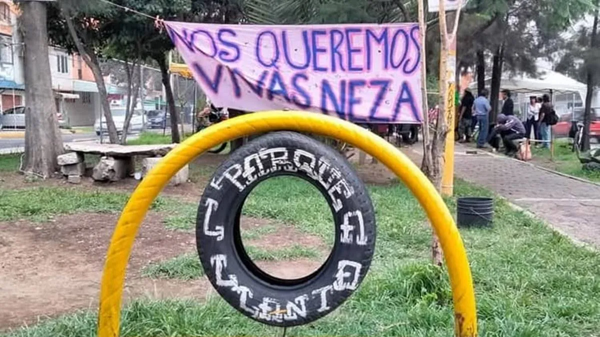 Feministas de Neza temen confrontación por parque