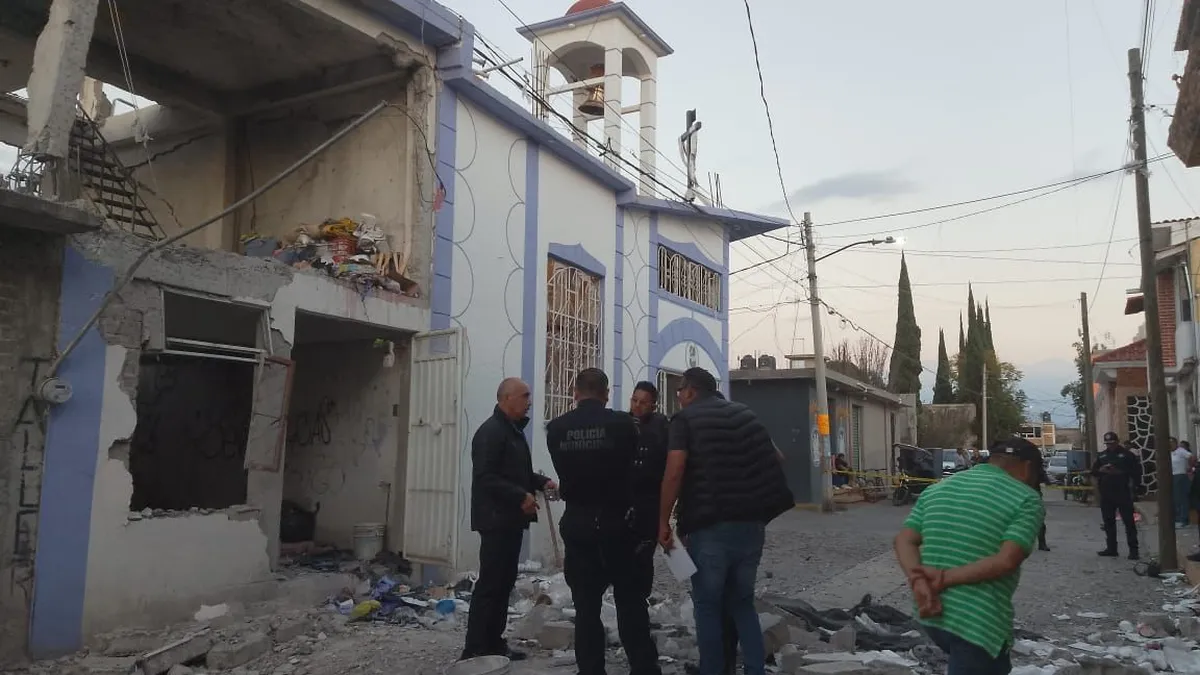 Explosión de pirotecnia en Chalco deja dos lesionados