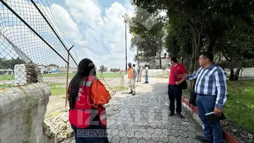 Colapsa barda en Parroquia de San Francisco de Asís en Cuautitlán Izcalli