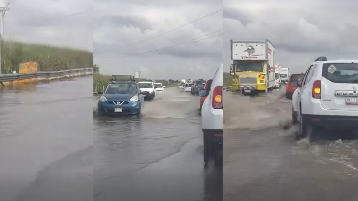 [VIDEO] Autopista Toluca-Tenango continúa inundada