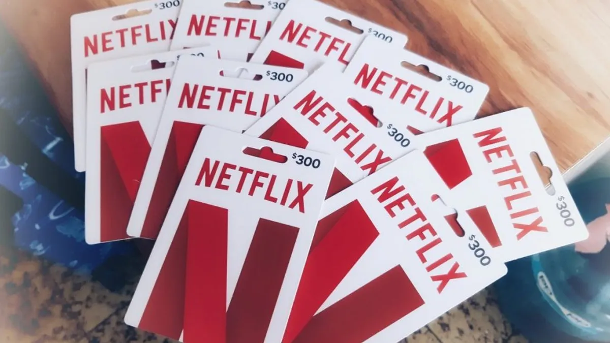 tarjetas de netflix