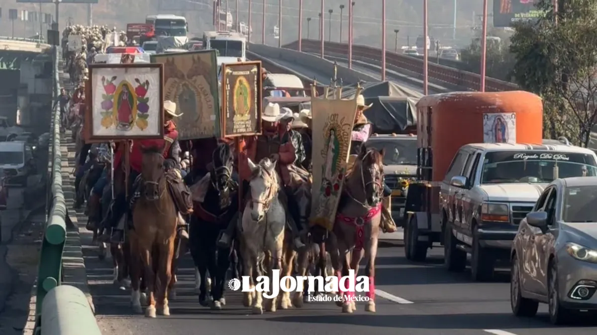 Desde ayer el contingente ingresó al nororiente mexiquense, por municipios como Nopaltepec, Otumba, Acolman y finalmente hoy por Ecatepec.
