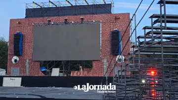 Plaza de los Mártires se alista para vivir la fiesta mundialista en Toluca