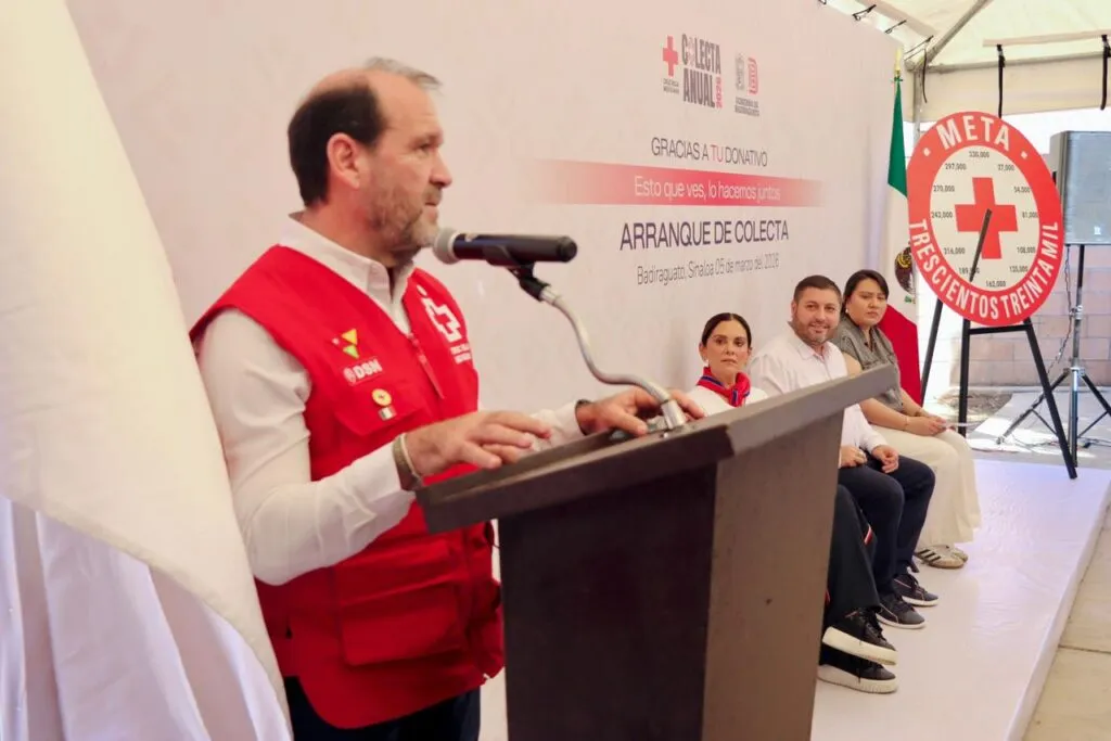 ¡Badiraguato con la Cruz Roja Sinaloa! Arranca la colecta anual 2026