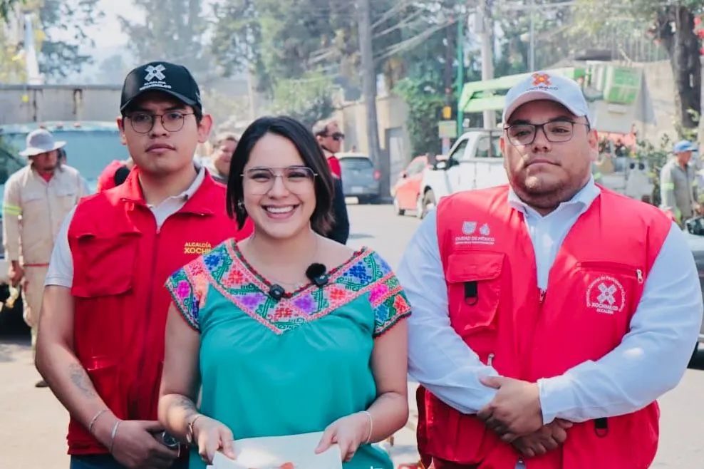 Xochimilco flores con mega Jornadas de atención territoriales: Circe Camacho