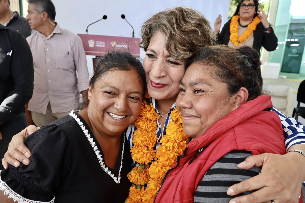 Reconoce Delfina Gómez trabajo de Higinio Martínez en su gobierno