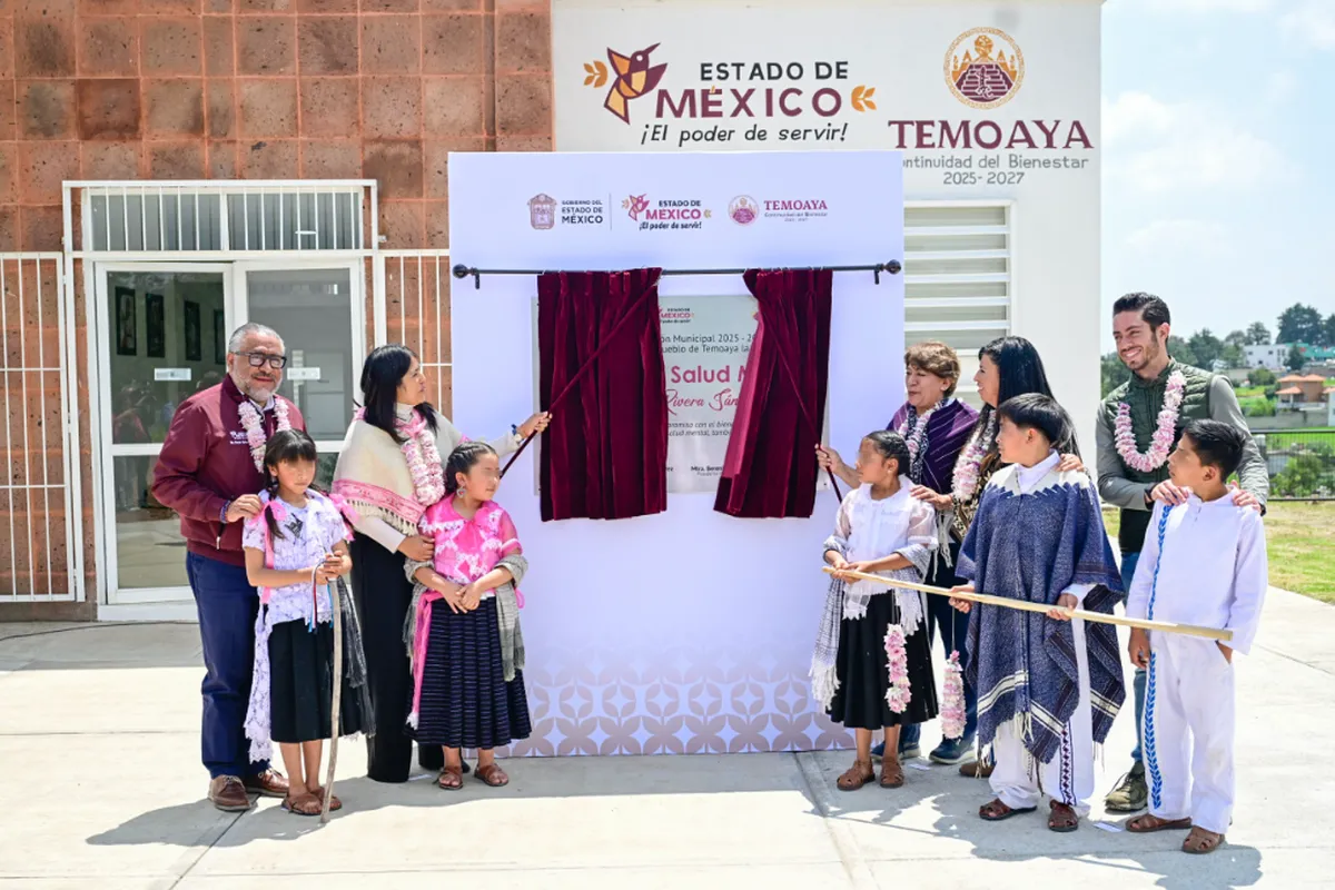 Temoaya: Inaugura Clínica de Salud Mental con atención en otomí