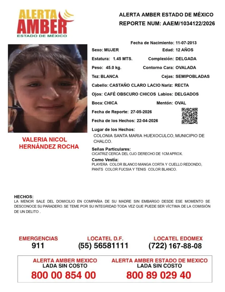 Alerta Amber y Odisea: Se busca a la familia Hernández Rocha; desaparecieron en Chalco