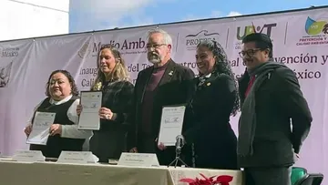 Inauguran Centro ambiental federal, capacitará a industria mexiquense