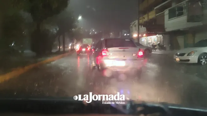 Tlalnepantla: fuertes estragos causó torrencial aguacero