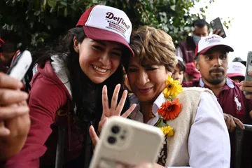 Delfina Gómez recibió mayoría de voto de la juventud mexiquense