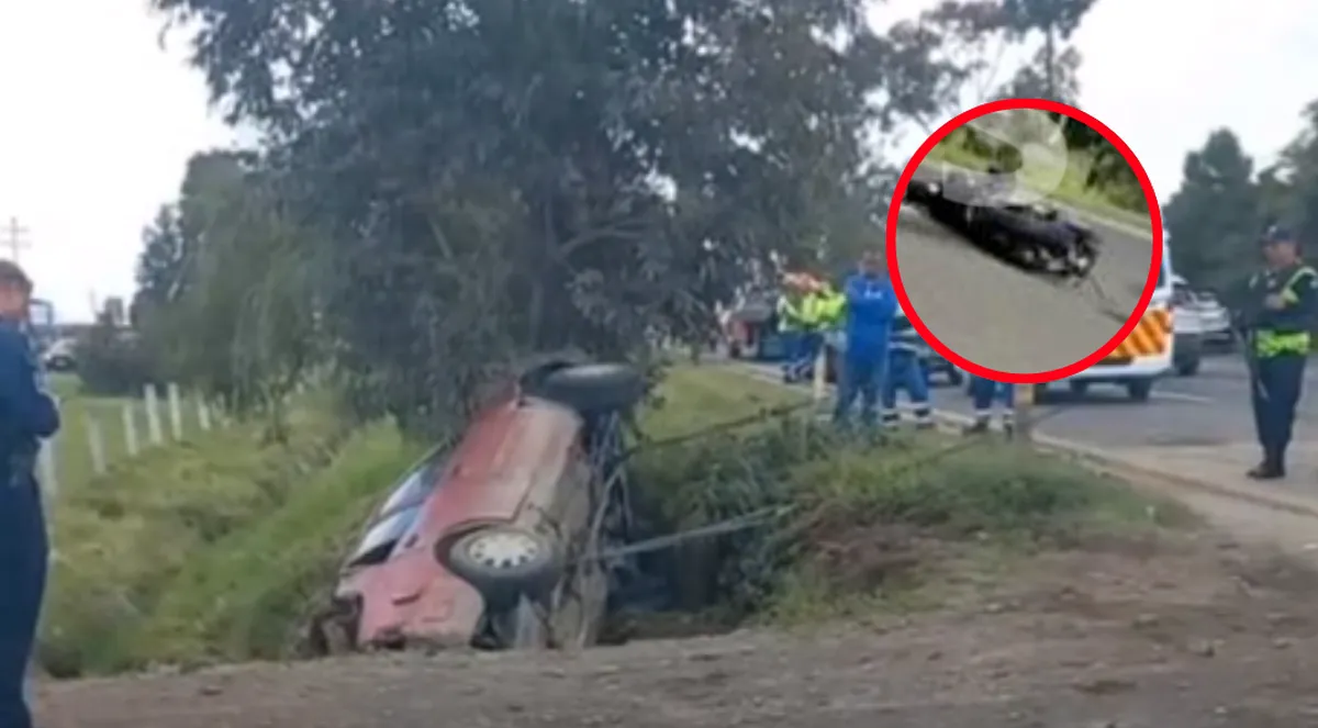 Choque entre una moto y un vehículo en la Toluca-Atlacomulco