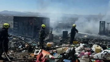 Cuautitlán Izcalli: Habitantes presentan problemas respiratorios por incendio en basurero