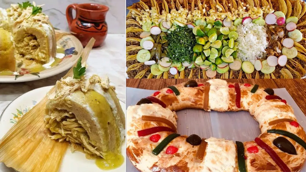 Rosca de Reyes de pan, tamales o tacos, una tradición que no se pierde