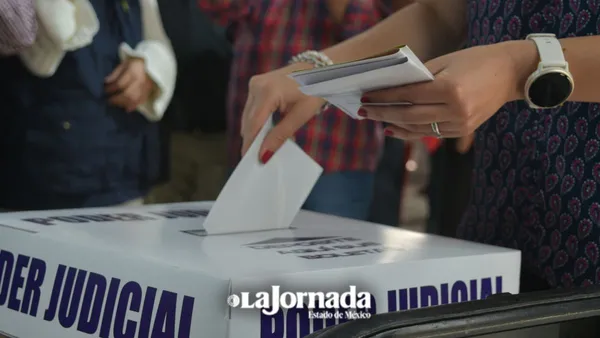 Árbitros electorales realizan simulacro de votación de elección judicial
